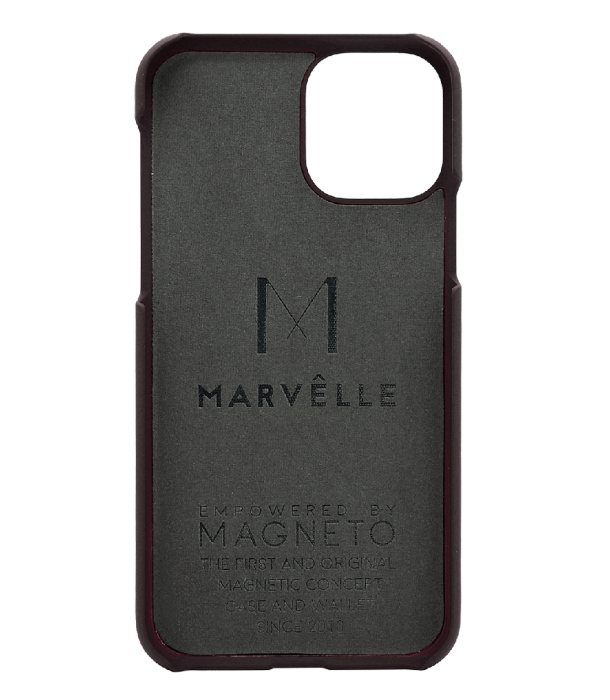 UTGATT4 - Marvlle iPhone 11 Magnetiskt Skal -Brown
