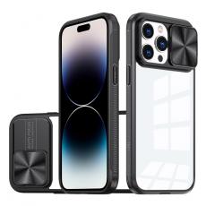A-One Brand - iPhone 14 Plus Skal Camera Slider - Svart