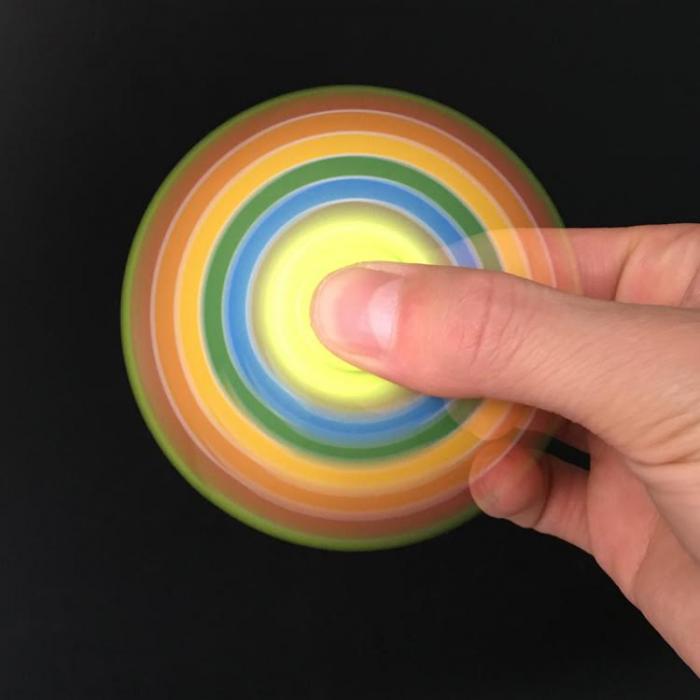UTGATT5 - Rainbow Fidget Spinner - Grn