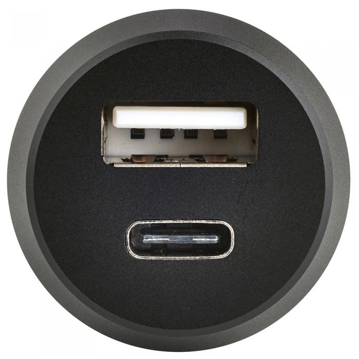 UTGATT4 - Champion USB Ladd. 12/24V Dual USB-A+C