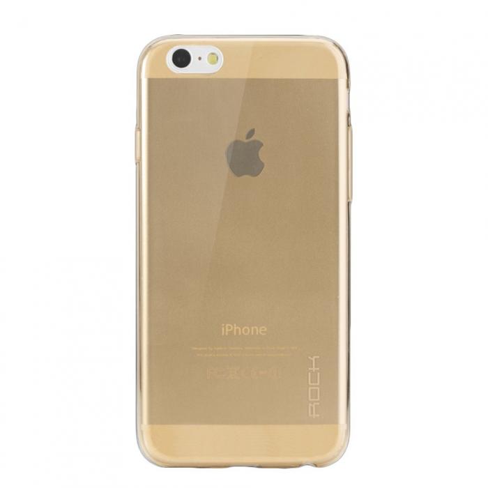 ROCK - ROCK 0,8mm Ultrathin FlexiCase skal till Apple iPhone 6 / 6S (Gold)