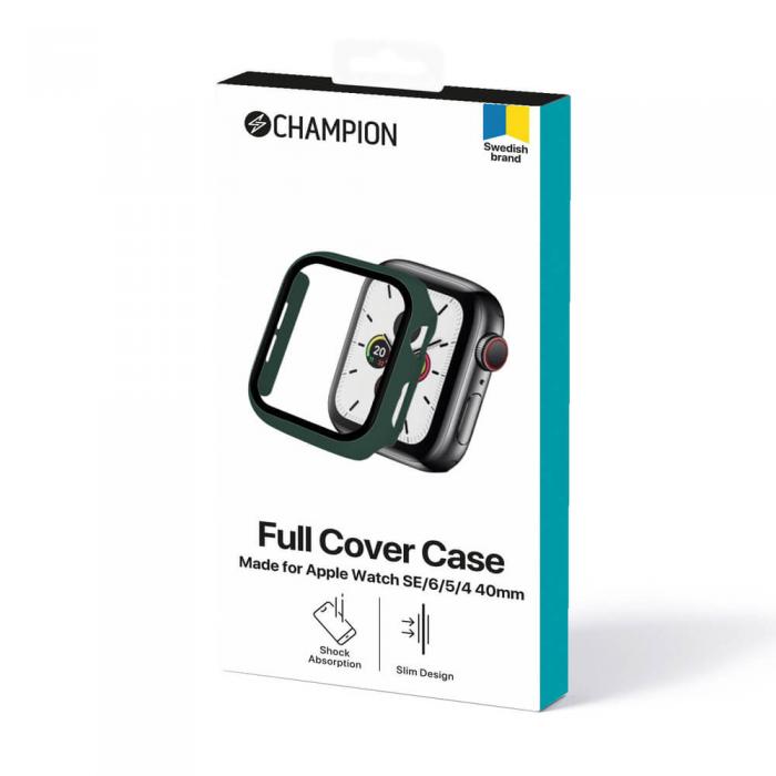 UTGATT5 - Champion Full Skal Case Apple Watch SE/6/5/4 40mm Ggrn