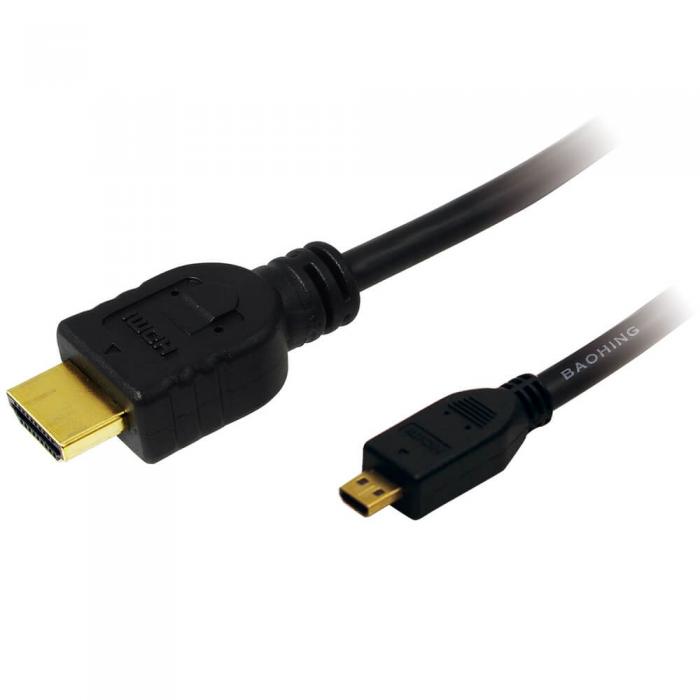 UTGATT1 - LogiLink Micro-HDMI-kabel 1m