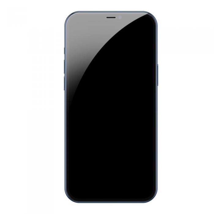 UTGATT5 - Baseus 2x 0,3 mm Hrdat glas Anti Spy ljus iPhone 12 & 12 Pro