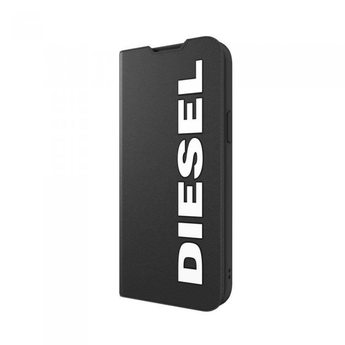 UTGATT5 - Diesel Core Plnboksfodral till iPhone 13 Pro Max Svart/Vit
