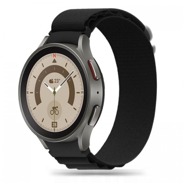 Tech-Protect - Nylonarmband Samsung Galaxy Watch 6 Classic (43mm) - Svart