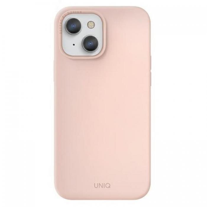 UNIQ - UNIQ Lino Hue MagSafe Skal iPhone 13 - Rosa