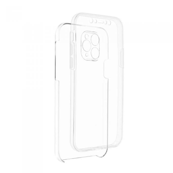 A-One Brand - iPhone 14 Skal 360 Full Cover Hrdplast Transparant