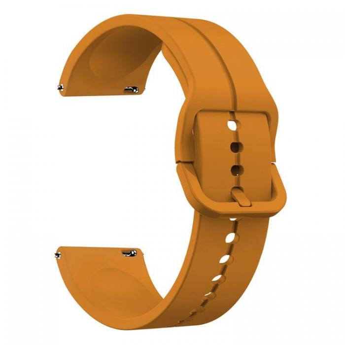 A-One Brand - Galaxy Watch Armband Silikon (20mm) - Gul