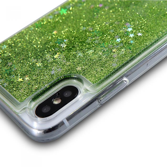 CoveredGear - Glitter Skal till iPhone XS / X - Grn