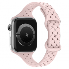 A-One Brand - Apple Watch Ultra 1/2 (49mm) Armband Weave - Rosa