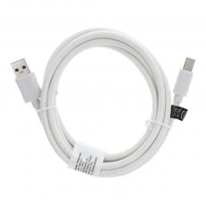 Forcell - USB kabel - USB-C 3.0 C393 2m - Vit 1.8A