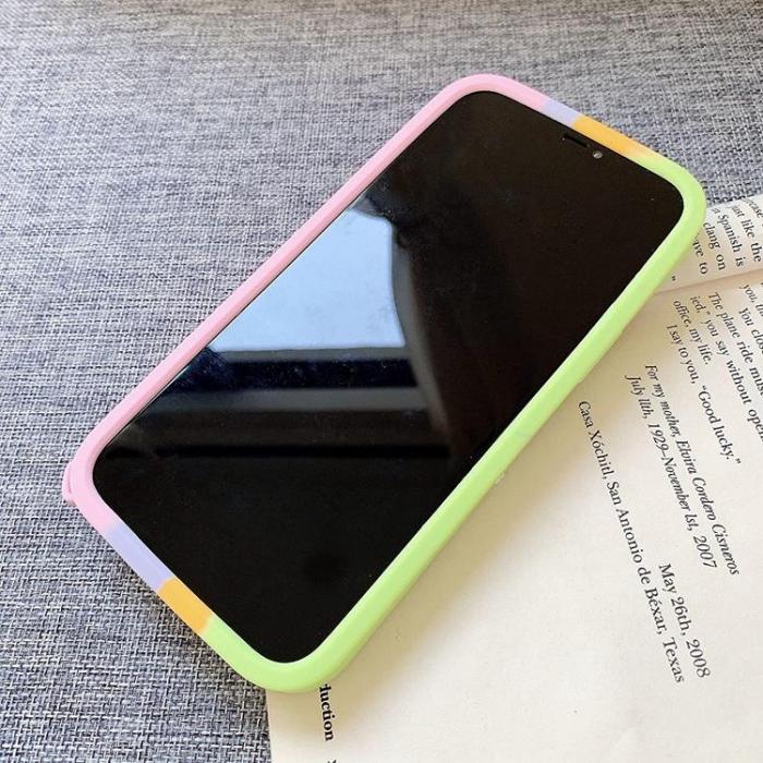 UTGATT1 - Hjrta Pop it Fidget Multicolor Skal till iPhone 7/8/SE 2020
