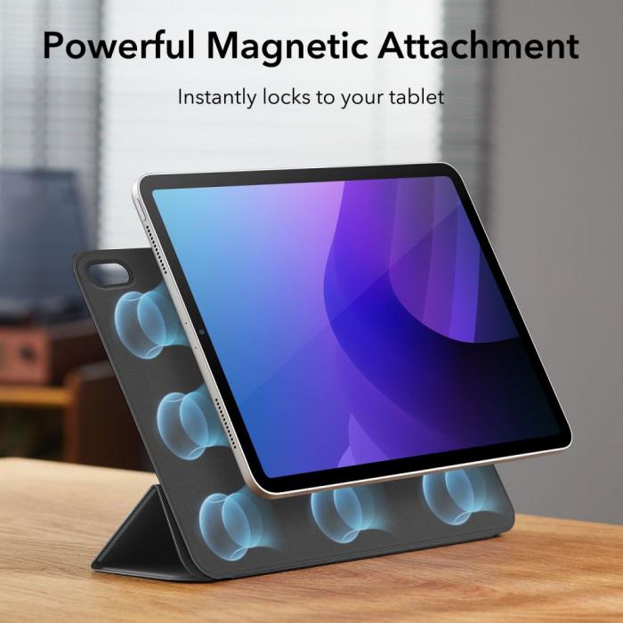 UTGATT1 - ESR iPad (2022) Fodral Rebound Magnetic - Skog grn