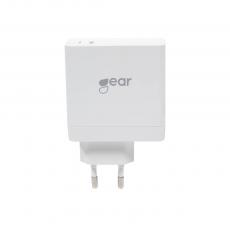 GEAR - GEAR - Laddare 220V 1xUSB-C PD 45W - Vit