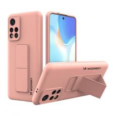 Wozinsky - Wozinsky Xiaomi Poco M4 Pro 5G Skal Kickstand Silicone - Rosa