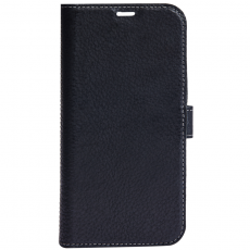 Essentials - Essentials iPhone 13 Pro Plånboksfodral Äkta Läder Detachable