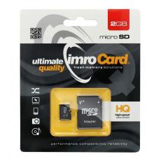 Imro - Imro Minneskort MicroSD 2 GB Med Adapter