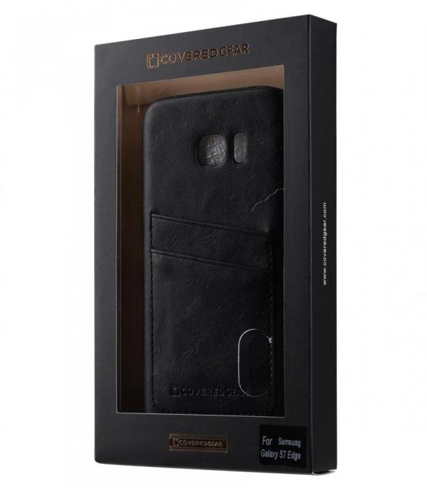 UTGATT4 - CoveredGear Card Case till Samsung Galaxy S7 - Svart