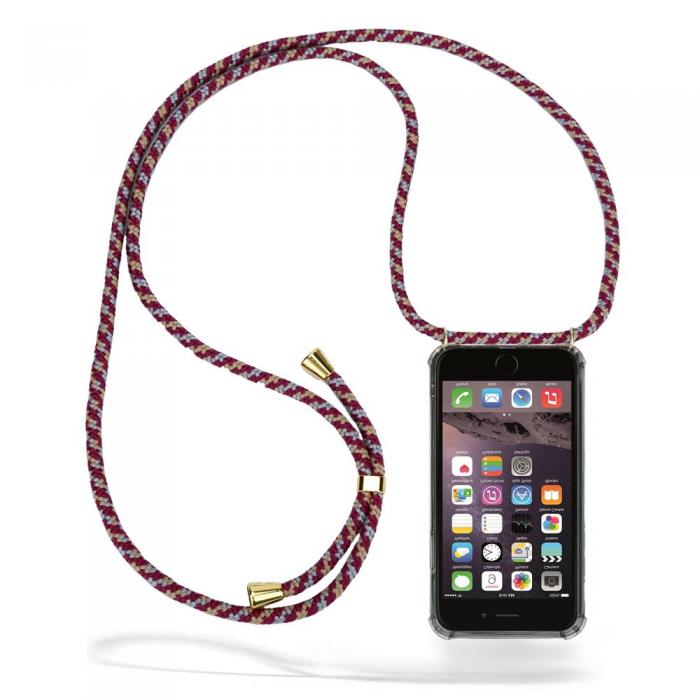 UTGATT1 - Boom iPhone 6/6S skal med mobilhalsband- Red Camo Cord