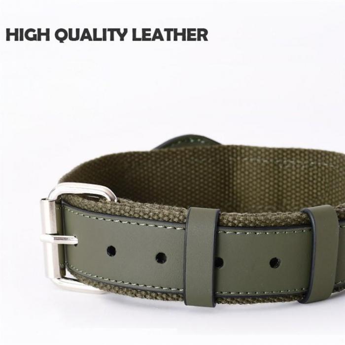 A-One Brand - Airtag halsband fr katt & hund PU-Lder - Rosa