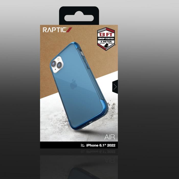 Raptic - Raptic iPhone 14 Skal X-Doria Air - Bl