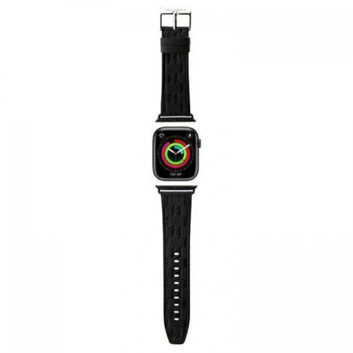 KARL LAGERFELD - Karl Lagerfeld Apple Watch (38/40/41mm) Armband Saffiano Monogram