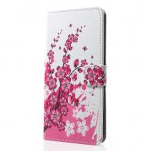 A-One Brand - Plånboksfodral till Sony Xperia XZ2 - Summer Rosa