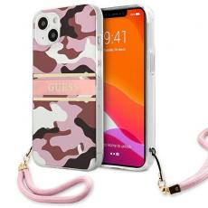 Guess - Guess Camo Strap Collection Skal iPhone 13 mini - Rosa