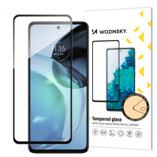 Wozinsky - Wozinsky Motorola Moto G72 Härdat Glas Full Screen 9H - Svart