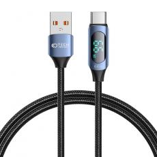 Tech-Protect - Tech-Protect USB-A till USB-C Kabel Ultraboost LED 1m - Blå