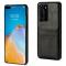 A-One Brand - Skal med kortplatser till Huawei P40 Pro - Svart