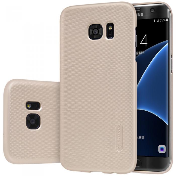 UTGATT1 - Nillkin Frosted Skal till Samsung Galaxy S7 Edge - Gold