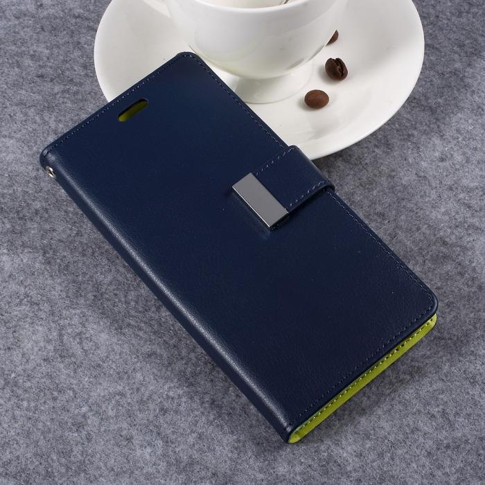 UTGATT5 - Mercury Rich Diary Plnboksfodral till Samsung Galaxy S8 Plus - Bl
