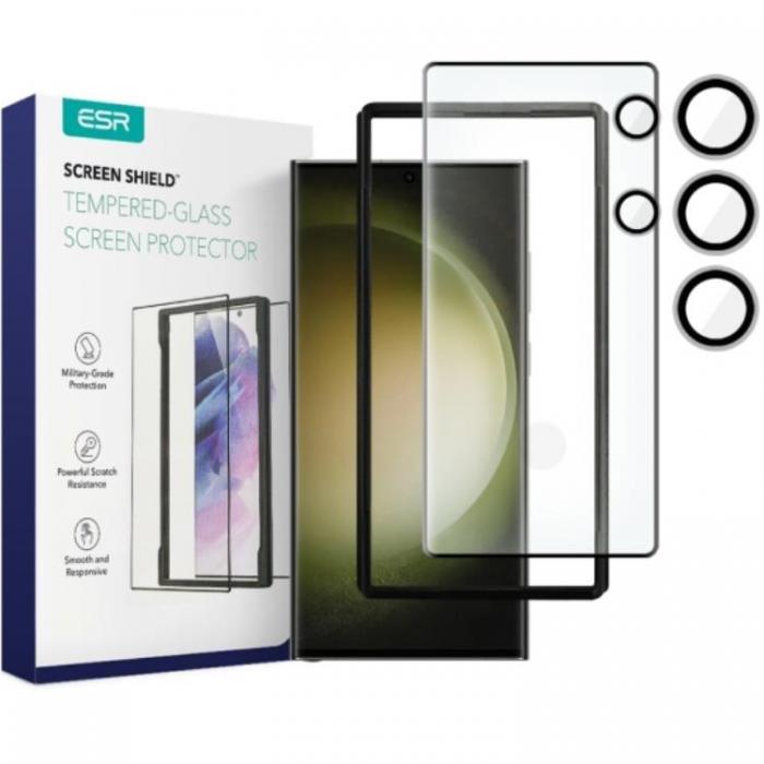 ESR - [2-Pack] ESR Galaxy S23 Ultra Kameralinsskydd i Hrdat Glas - Clear