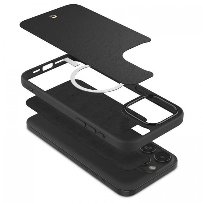 Spigen - Spigen iPhone 15 Pro Mobilskal Magsafe Cyrill Kajuk - Svart