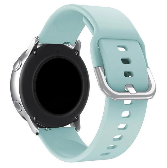 A-One Brand - Universal Watch Armband (22mm) Silicone TYS - Ljuskbl