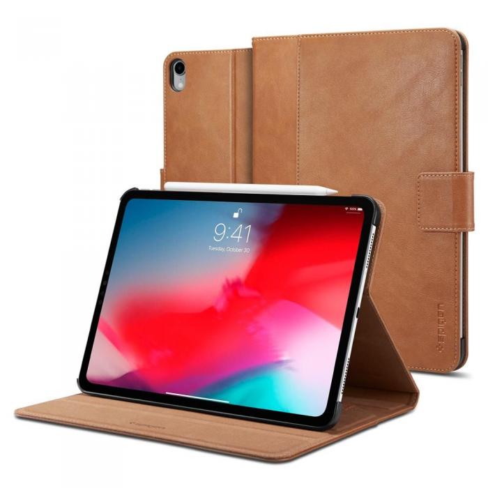 UTGATT5 - Spigen Stand Folio iPad Pro 12,9 2018 Brown