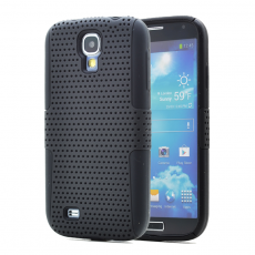 A-One Brand - Mesh Combo Skal till Samsung Galaxy S4 i9500 (Svart)