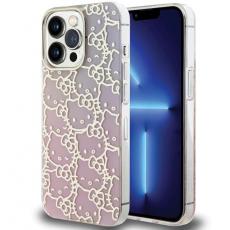 A-One Brand - iPhone 15 Pro Mobilskal Hello Kitty IML Gradient Electrop