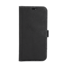 Essentials - Essentials iPhone 15 Plånboksfodral Detachable - Svart