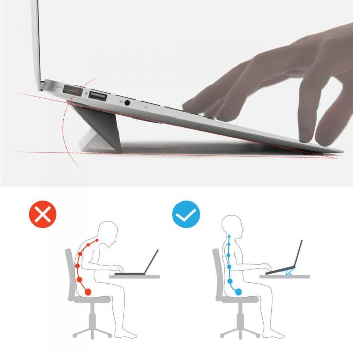 UTGATT5 - Ringke Laptop vikbar hllare Laptop Notebook Svart