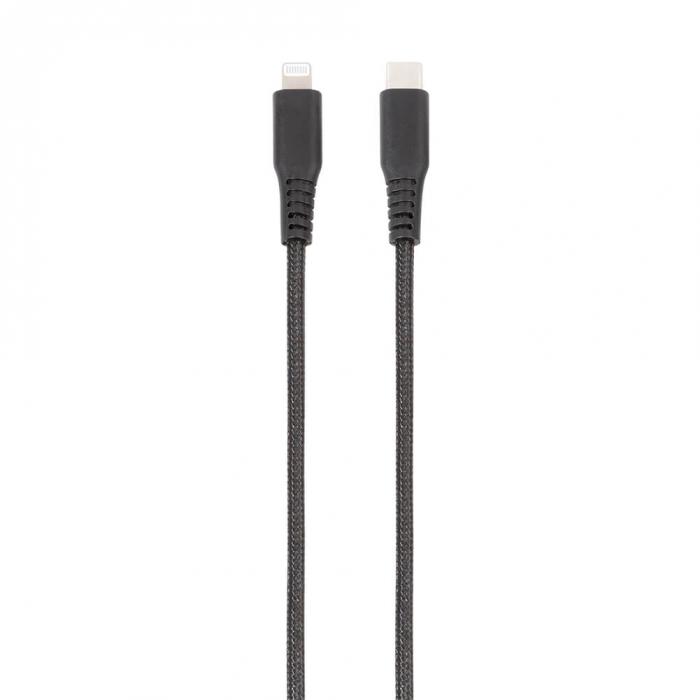 UTGATT1 - Vivanco Longlife USB-C/Lightning kabel MFI 1.5m - Svart