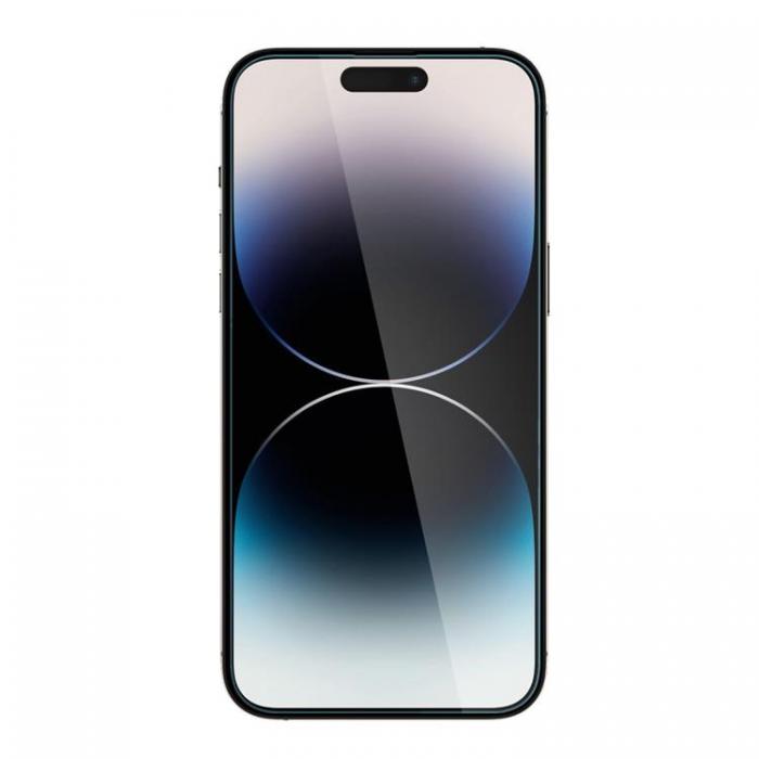 Spigen - Spigen iPhone 14 Pro Hrdat Glas Skrmskydd Glas.Tr Slim