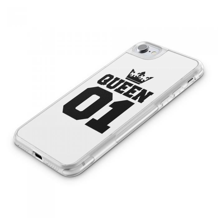 UTGATT5 - Fashion mobilskal till Apple iPhone 8 Plus - Queen 01