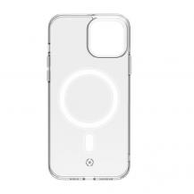 Celly - CELLY iPhone 14 Pro Max Skal Magsafe Gelskinmag Magnetic - Transparent