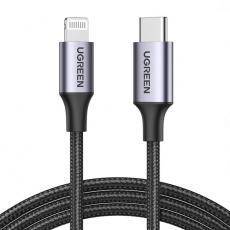 Ugreen - Ugreen Lightning - USB-C 2.0 US304 MFi Kabel 2m - Grå