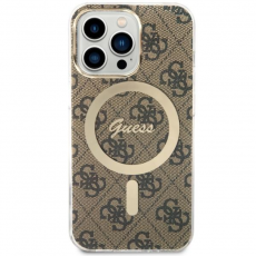 Guess - Guess iPhone 13 Pro Mobilskal MagSafe 4G - Brun