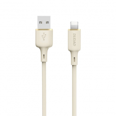 Dudao - Dudao USB-A Till USB-Lightning Kabel 1m - Beige
