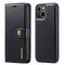 DG.MING - DG.MING iPhone 14 Plus Plnboksfodral Split Detachable Flip - Svart